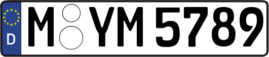 M-YM5789