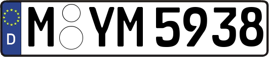 M-YM5938