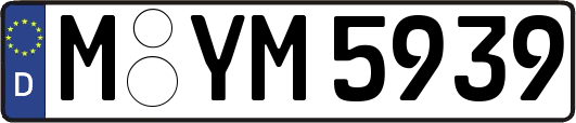 M-YM5939