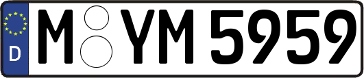 M-YM5959