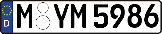 M-YM5986