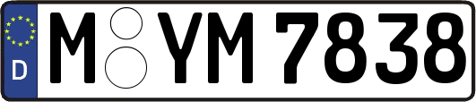 M-YM7838