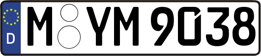 M-YM9038