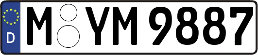 M-YM9887