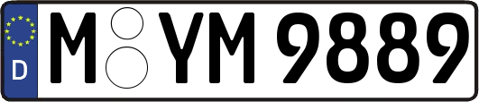 M-YM9889