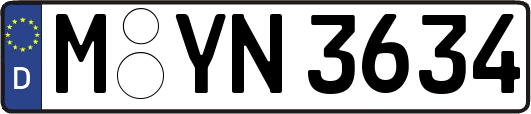 M-YN3634