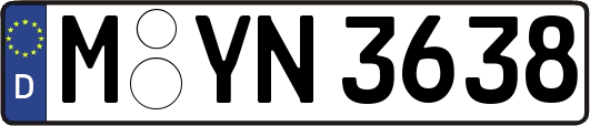 M-YN3638