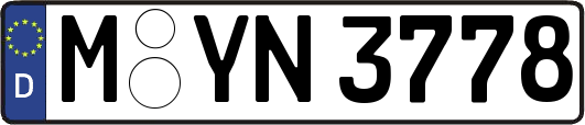M-YN3778