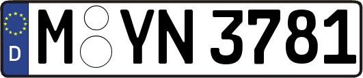M-YN3781