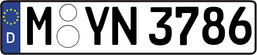 M-YN3786