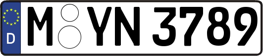 M-YN3789