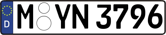M-YN3796