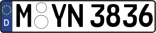 M-YN3836