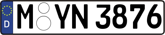 M-YN3876
