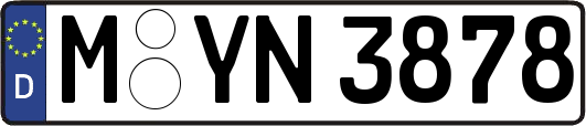 M-YN3878