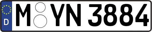 M-YN3884