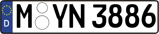 M-YN3886