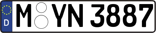 M-YN3887