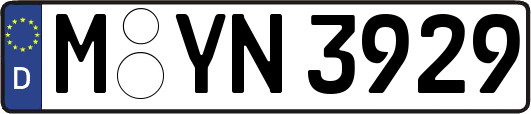M-YN3929