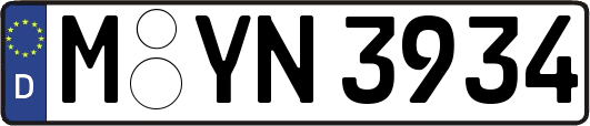 M-YN3934