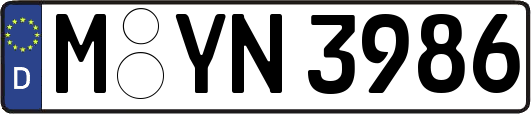 M-YN3986