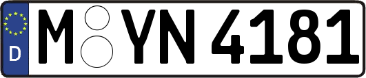M-YN4181