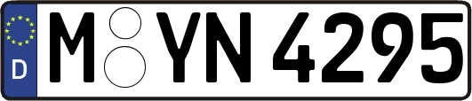 M-YN4295