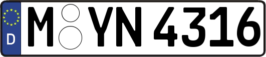 M-YN4316