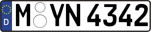 M-YN4342