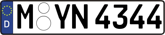 M-YN4344