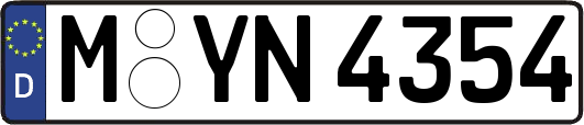M-YN4354