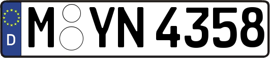 M-YN4358