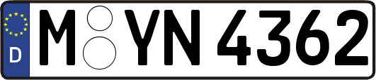 M-YN4362