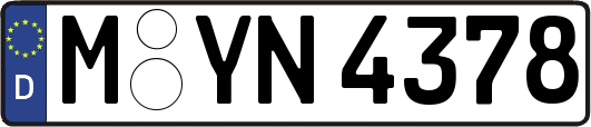M-YN4378