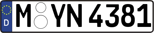 M-YN4381