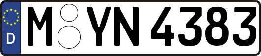 M-YN4383