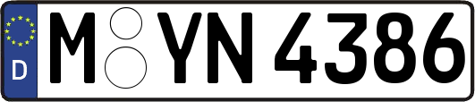 M-YN4386
