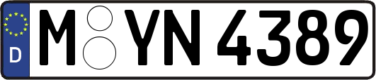 M-YN4389