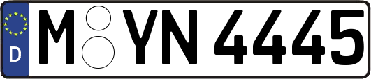 M-YN4445