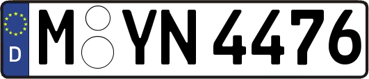 M-YN4476