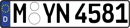 M-YN4581