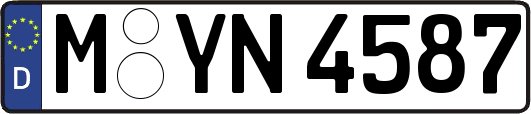 M-YN4587