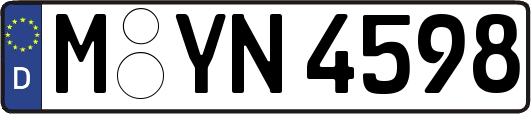 M-YN4598