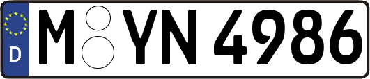 M-YN4986