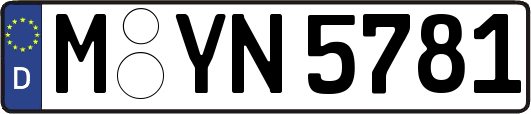 M-YN5781