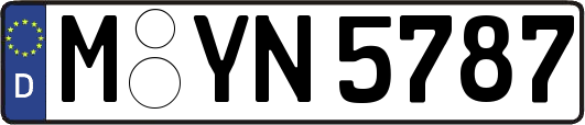 M-YN5787