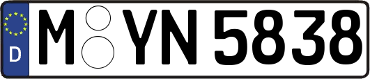 M-YN5838