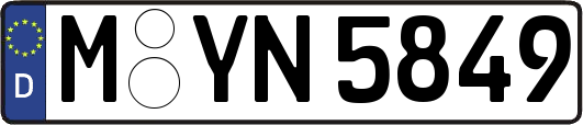 M-YN5849
