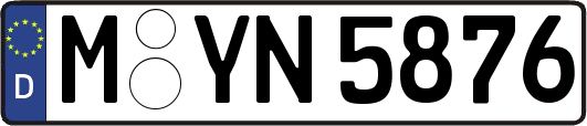 M-YN5876