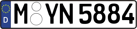 M-YN5884